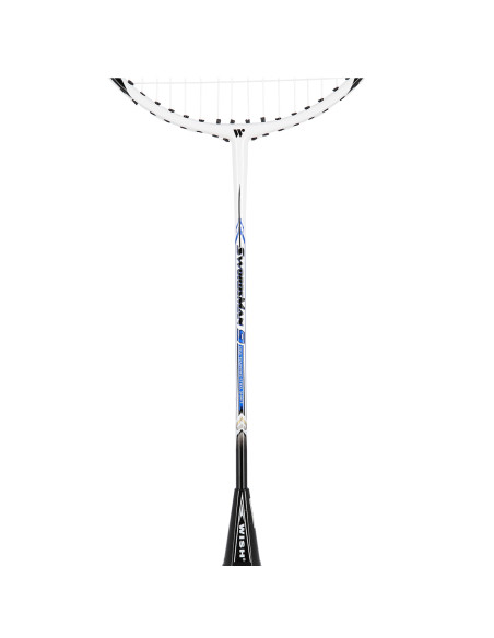 9K КОМПЛЕКТ ХИЛКИ ЗА БАДМИНТОН ЧЕРВЕНИ+СИНЬ WISH