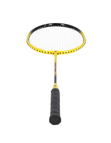 АЛУМИНИЕВ КОМПЛЕКТ С ХИЛКИ ЗА БАДМИНТОН 2 ХИЛКИ + 3 КАПАНЦИ + МРЕЖА 600х60см + ПРЕДПАЗНО ПОКРИВАНЕ NILS