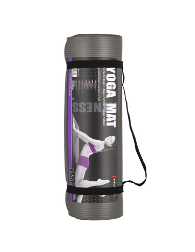 СИВА ПОСТЕЛКА ЗА ЙОГА HMS