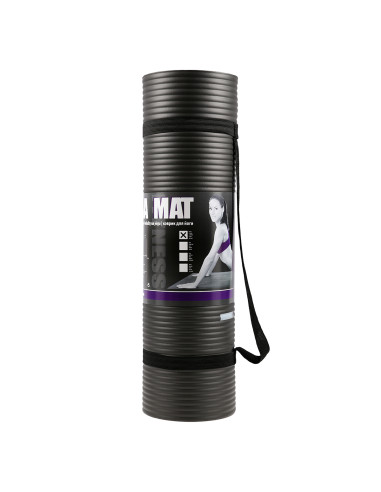 ЧЕРНА ПОСТИЛКА ЗА ЙОГА HMS