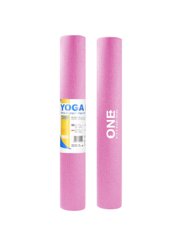РОЗОВА ПОСТИЛКА ЗА ЙОГА ONE FITNESS