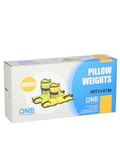 ЖЪЛТИ ТЕЖЕСТИ МАНШЕТИ 2 х 0,7 КГ ONE FITNESS 2