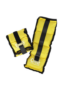 ЖЪЛТИ ТЕЖЕСТИ МАНШЕТИ 2 х 1,5 КГ ONE FITNESS