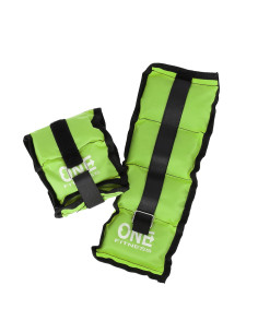 ЗЕЛЕНИ ТЕЖЕСТИ МАНШЕТИ 2 х 1,5 КГ ONE FITNESS
