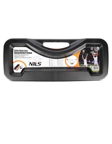 КОМПЛЕКТ ЗА БАДМИНТОН 2 ХИЛКИ + МРЕЖА НИЛС