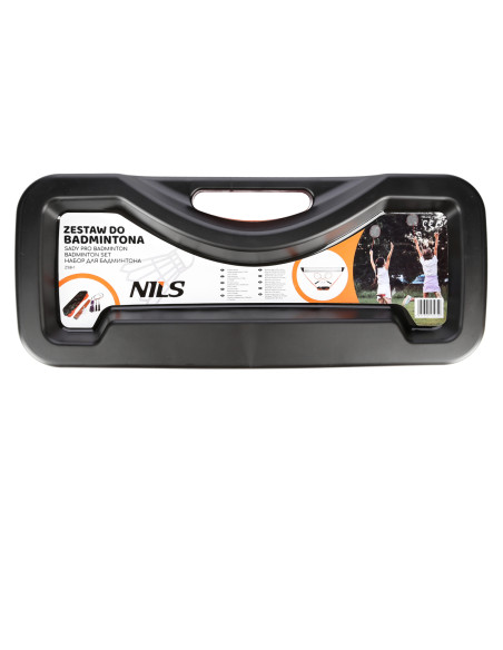 КОМПЛЕКТ ЗА БАДМИНТОН 2 ХИЛКИ + МРЕЖА НИЛС