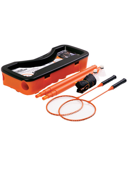 КОМПЛЕКТ ЗА БАДМИНТОН 2 ХИЛКИ + МРЕЖА НИЛС