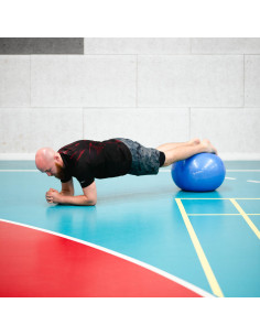 55СМ СИНЯ ГИМНАСТИЧЕСКА ТОПКА HMS