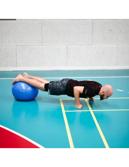 55СМ СИНЯ ГИМНАСТИЧЕСКА ТОПКА HMS