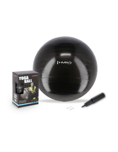 ГИМНАСТИЧЕСКА ТОПКА 55СМ ЧЕРНА HMS 2