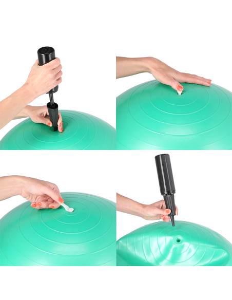 ГИМНАСТИЧЕСКА ТОПКА 75СМ AZE HMS