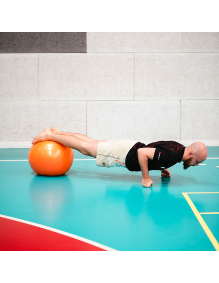 55СМ ОРАНЖЕВА ТОПКА ЗА ФИТНЕС АНТИ-БУРСТ HMS