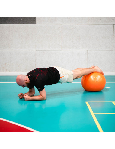 55СМ ОРАНЖЕВА ТОПКА ЗА ФИТНЕС АНТИ-БУРСТ HMS