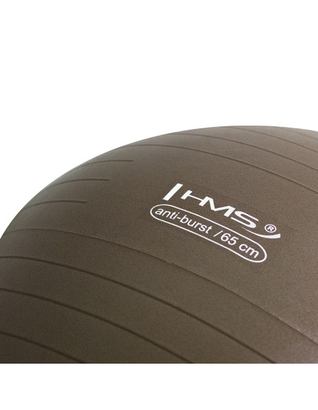 65 СМ ГРИЗЛИ КАФЯВА ТОПКА ЗА ФИТНЕС ПРОТИВ СПУКВАНЕ HMS