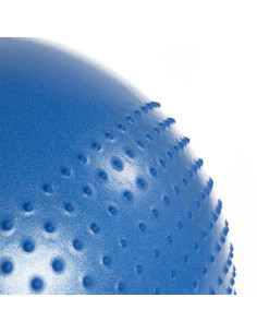 55 СМ ТЕМНОСИНЯ ТОПКА ЗА УПРАЖНЕНИЯ С МАСАЖНИ ДЪБЛИ HMS