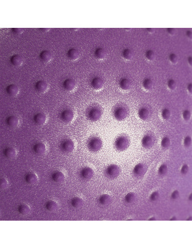 55СМ ВИОЛЕТА ГИМНАСТИЧЕСКА ТОПКА С МАСАЖНИ НОБИ HMS