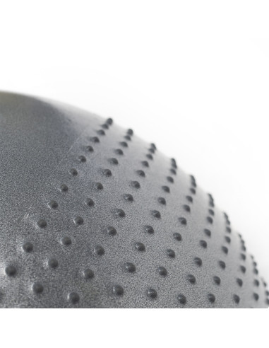 65СМ СИВА ГИМНАСТИЧЕСКА ТОПКА С МАСАЖНИ НОБИ HMS