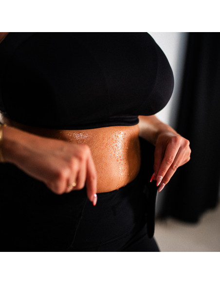 Belly Support Black Plus Size HMS