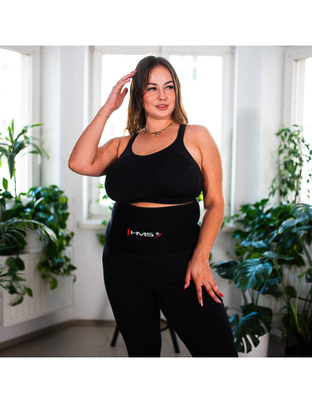Belly Support Black Plus Size HMS