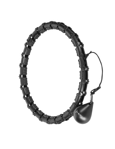 HULA HOOP HHW11 ЧЕРЕН С МАСАЖНИ ВАНИ И ГРАВИТАЦИОННА ТОПКА + BR163 ЧЕРЕН ПЛЮС РАЗМЕР HMS