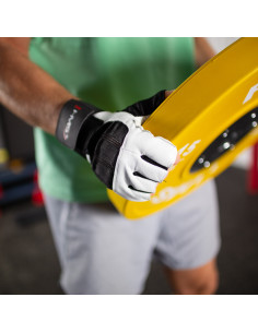 ТРЕНИРОВЪЧНИ РЪКАВИЦИ БЯЛО-ЧЕРНИ РАЗМЕР XXL HMS