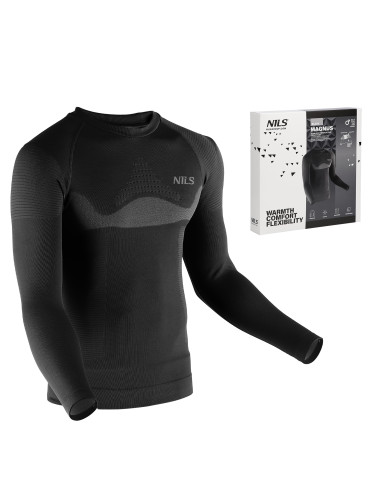 ТЕРМОАКТИВНА ПОТНИЦА ЧЕРНА МЪЖКА 2XL/3XL MAGNUS NILS