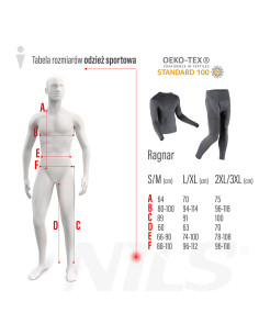 ТЕРМОАКТИВЕН ПАНТАЛОН СИВ МЪЖКИ L/XL RAGNAR NILS 2