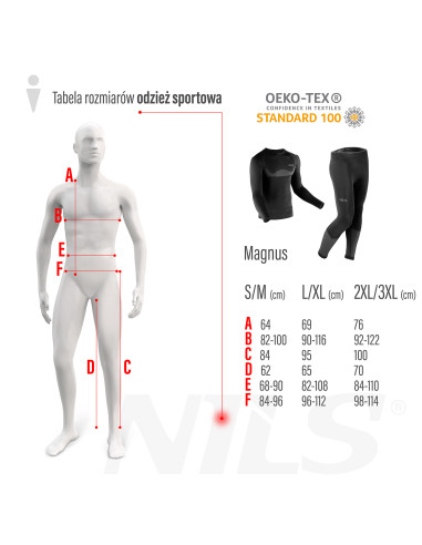 ТЕРМОАКТИВЕН ПАНТАЛОН ЧЕРЕН МЪЖКИ 2XL/3XL MAGNUS NILS