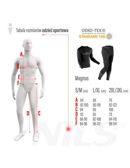 ТЕРМОАКТИВЕН ПАНТАЛОН ЧЕРЕН МЪЖКИ 2XL/3XL MAGNUS NILS