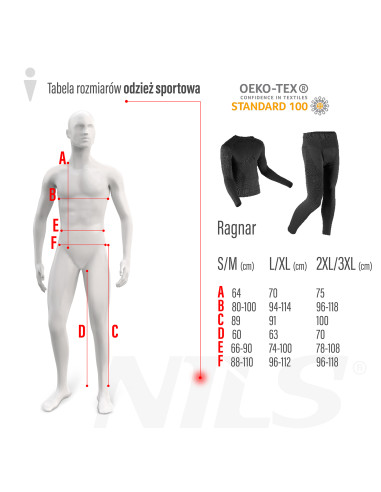 ТЕРМОАКТИВЕН ПАНТАЛОН ЧЕРЕН МЪЖКИ 2XL/3XL RAGNAR NILS