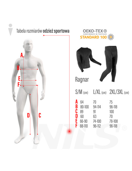 ТЕРМОАКТИВЕН ПАНТАЛОН ЧЕРЕН МЪЖКИ 2XL/3XL RAGNAR NILS