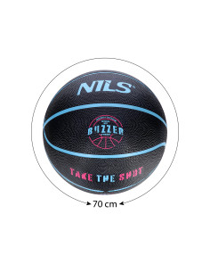 БАСКЕТБОЛНА ТОПКА ЧЕРЕН ЗУМЪР 5 НИЛ