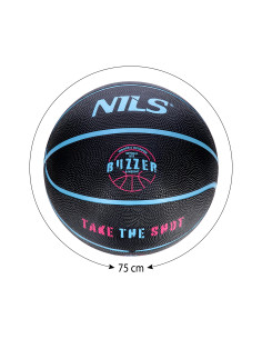 БАСКЕТБОЛНА ТОПКА ЧЕРЕН ЗУМЪР 7 НИЛ 2