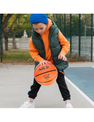 БАСКЕТБОЛНА ТОПКА ОРАНЖЕВА КОЗА 5 НИЛ