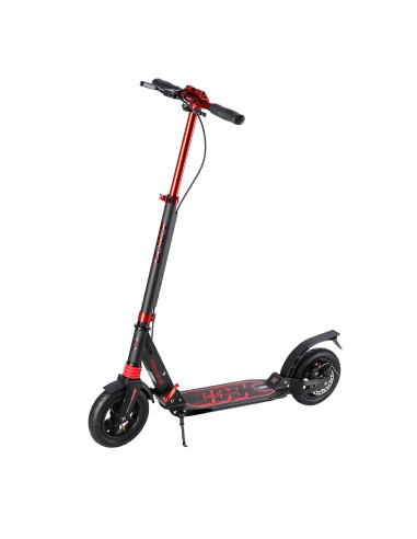 ЧЕРНО-ЧЕРВЕН СКУТЕР С ДИСКОВА СПИРАЧКА NILS EXTREME