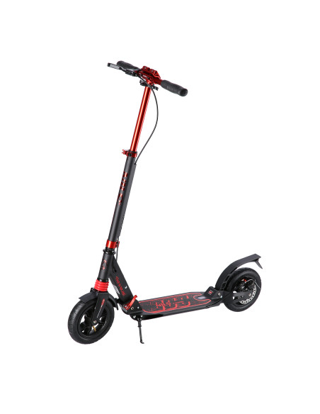 ЧЕРНО-ЧЕРВЕН СКУТЕР С ДИСКОВА СПИРАЧКА NILS EXTREME