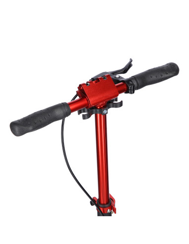 ЧЕРНО-ЧЕРВЕН СКУТЕР С ДИСКОВА СПИРАЧКА NILS EXTREME